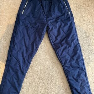 Men's New Sport Navy Fleece Lined Joggers